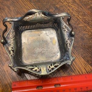 Vintage EPNS Silver Decorative Dining Basket